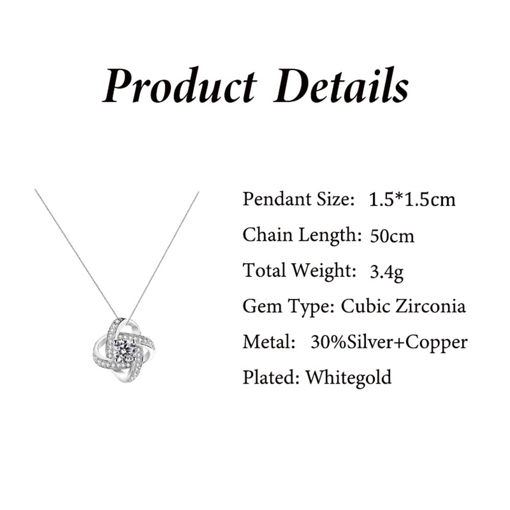 Forever Rose Jewelry Box with Engraved Necklace